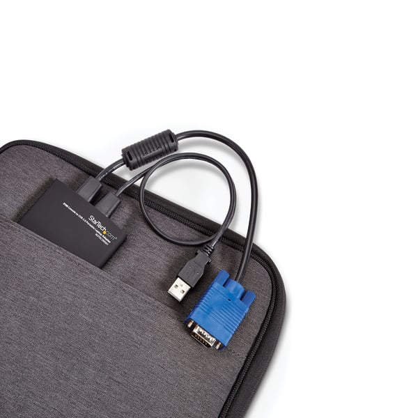 StarTech.com NOTECONS01 KVM-kabel Sort