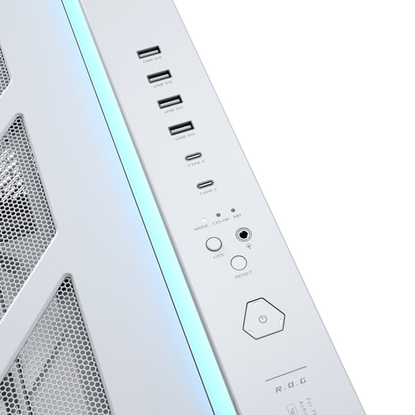 ASUS ROG CRONOX GR801 CURVE TG ARGB WHITE Midi Tower Vit