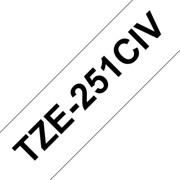 Brother TZE251CIV etiketbånd TZ