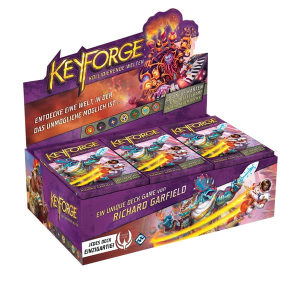 Asmodee KeyForge: Worlds Collide Kortspel Samlarspel