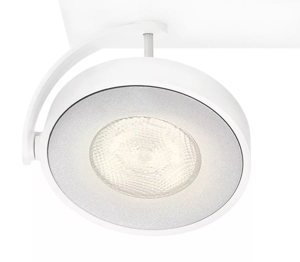 Philips Dæmpbar LED Clockwork lofts-/vægspot x 2