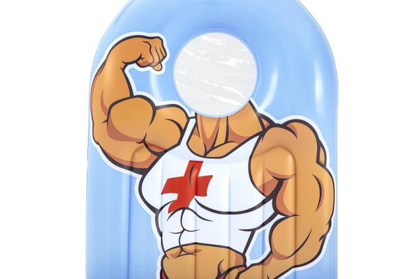 Bestway 43421 pool- och badmadrass Blå Bild PVC