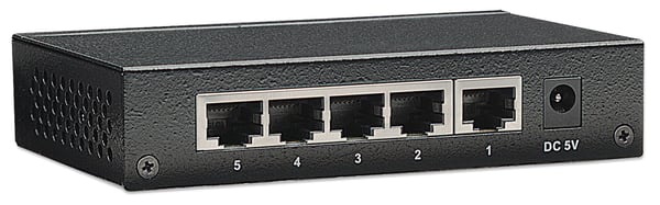 Intellinet 530378 nätverksswitchar Gigabit Ethernet (10/100/1000) Svart