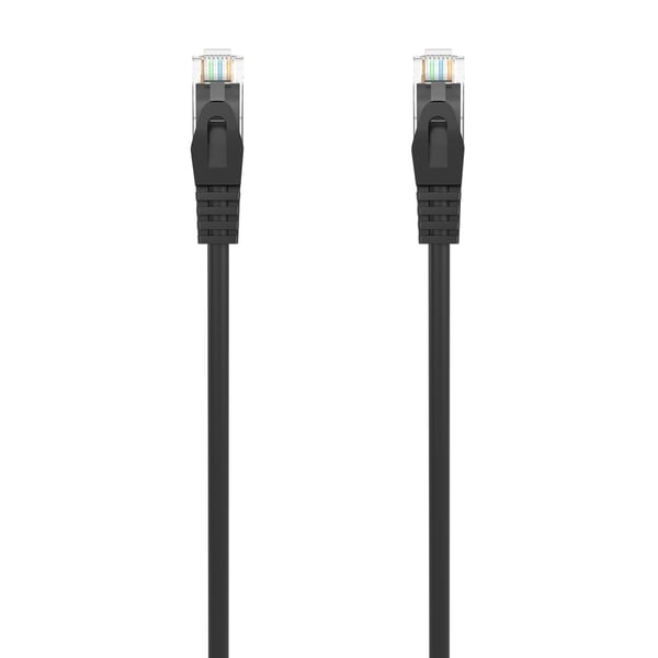 AISENS A145-0587 netværkskabel Sort 1 m Cat6a U/UTP (UTP) Rund