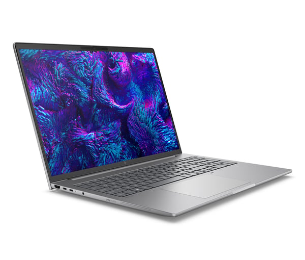 HP ZBook 8 G1i Intel Core Ultra 7 255H Mobil workstation 40,6 cm (16") WQXGA 32 GB DDR5-SDRAM 2 TB SSD NVIDIA RTX PRO 500 Blackwell Wi-Fi 7 (802.11be) Windows 11 Pro Sølv