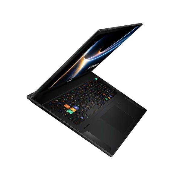 MSI Stealth 18 HX A2WI-087 Intel Core Ultra 9 290HX Plus Kannettava tietokone 45,7 cm (18") WQUXGA 32 GB DDR5-SDRAM 2 TB SSD NVIDIA GeForce RTX 5080 Laptop GPU Wi-Fi 7 (802.11be) Windows 11 Home Musta Saksa