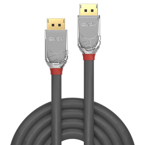 Lindy 36300 DisplayPort kabel 0,5 m Grå