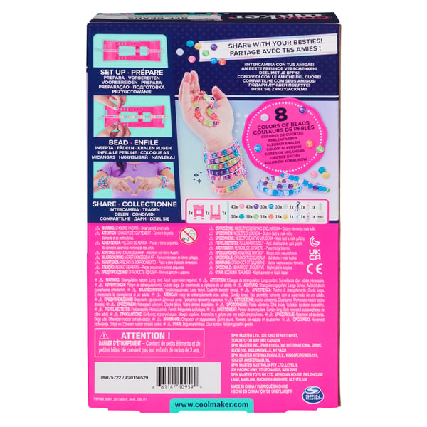 Cool Maker CLM ACK 12P99 FriendshipBraceletKit GML