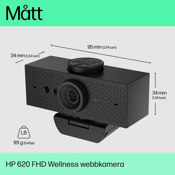 HP 620 FHD-webbkamera