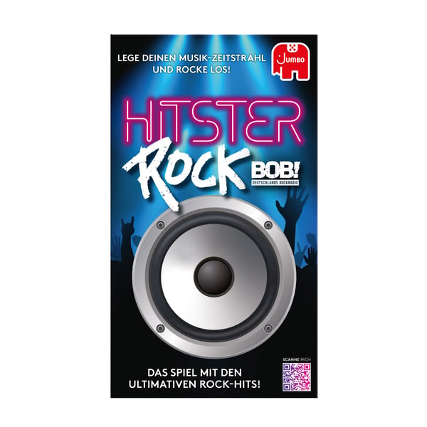 Jumbo Hitster - Rock 30 min Korttipeli Juhla