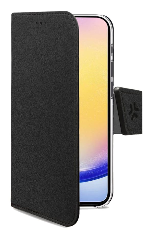Celly WALLY mobiltelefon etui 16,5 cm (6.5") Tegnebogsetui Sort