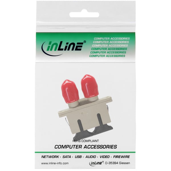 InLine 89991D fiber adapter SC/ST 1 stk Beige