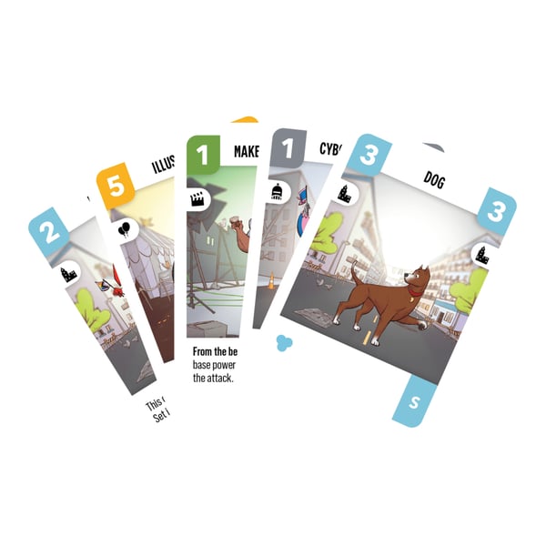 Asmodee Challengers! Challengers! 45 min Kortspel Kortbytesspel
