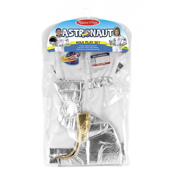 Melissa & Doug Astronaut Role Play Costume Set Maskeraddräkt Barn Unisex Uniform