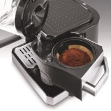 De’Longhi BCO 411.B kaffemaskin Helautomatisk Kombinerad kaffebryggare 1 l