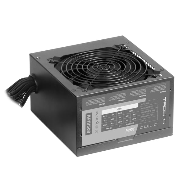 Tacens Anima APIII500 strömförsörjningsenheter 500 W 20+4 pin ATX ATX Svart