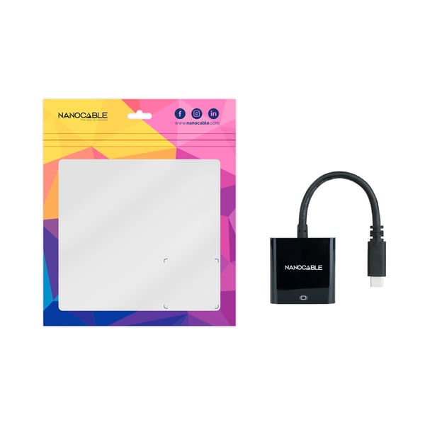 Nanocable 10.16.4102-BK USB-grafikadapter 4096 x 2160 pixlar Svart