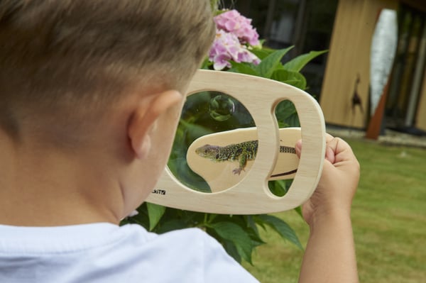 Tickit Easy Hold forstørrelsesglas 2x Træ