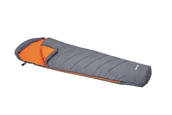Bestway 68103 / 24 sovepose Voksen Mumietaske Polyester Grå, Orange