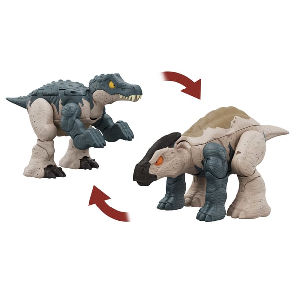 Jurassic World FIERCE CHANGERS DOUBLE DANGER Baryonyx och Parasaurolophus