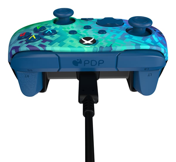 PDP Rematch Advanced Svart, Grön USB Spelplatta Analog / Digital PC, Xbox One, Xbox Series S, Xbox Series X