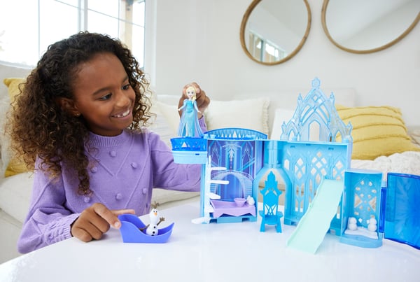 Disney Frozen Disney Frost-legetøj, Elsas stabelbare slot, gaver til børn
