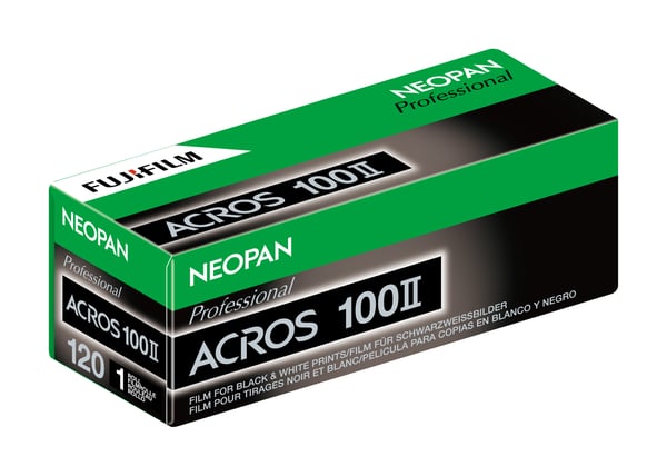 Fujifilm Neopan 100 Acros II sort og hvid film 12 skud Fujifilm Neopan 100 Acros II sort og hvid film 12 skud