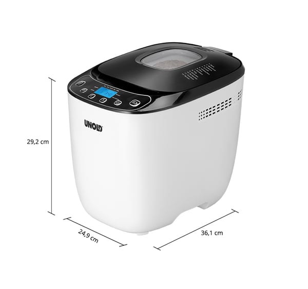 Unold 68010 bagemaskine 550 W Sort, Hvid
