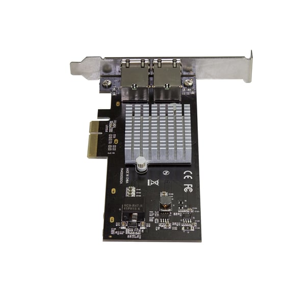 StarTech.com PCIe 10GBase-T / NBASE-T Ethernet nätverkskort med 2 portar - med Intel X550-chip