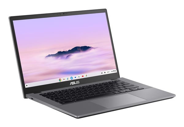 ASUS Chromebook Plus CX34 CX3402CVA-PQ1230 Intel® Core™ i3 i3-1315U 35,6 cm (14") Full HD 8 GB LPDDR5x-SDRAM 256 GB UFS Wi-Fi 6E (802.11ax) ChromeOS tyska Grå