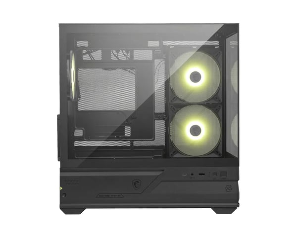 MSI MAG PANO M110R tietokonekotelo Mini Tower Musta