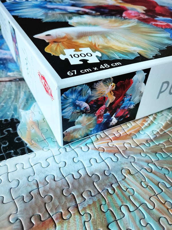 Tactic 56627 puslespil 1000 stk Dyr