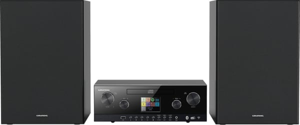 Grundig CMS 5000 BT Hemmaljud mikrosystem 100 W Svart