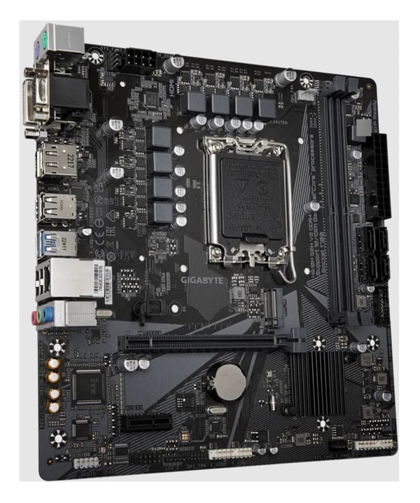 GIGABYTE H610M S2H V2 DDR4 moderkort Intel H610 Express LGA 1700 micro ATX