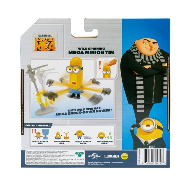 Moose Toys Despicable Me 4 - Action Figure Tim