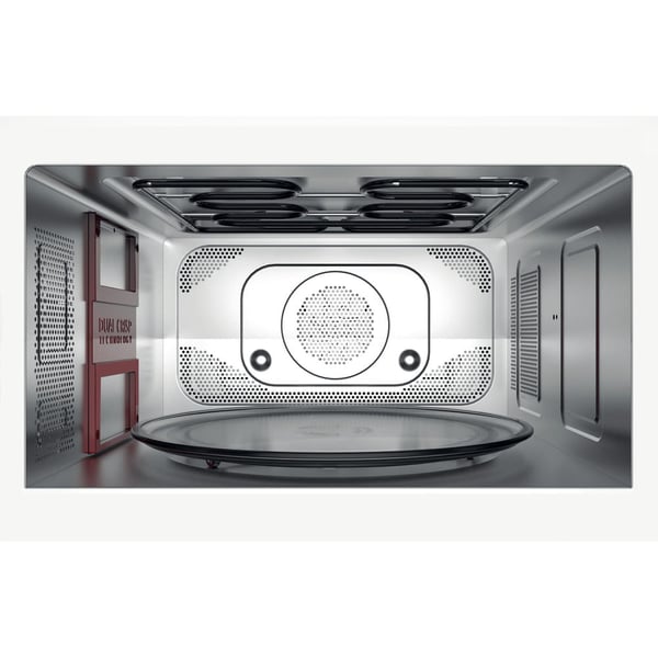 Whirlpool Supreme Chef MWSC 9133 SX Musta, Ruostumaton teräs Yhdistelmämikroaaltouuni Pöytämalli 33 L 1000 W