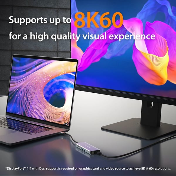 j5create JCD403-N USB4® 8K-hubb med flera portar