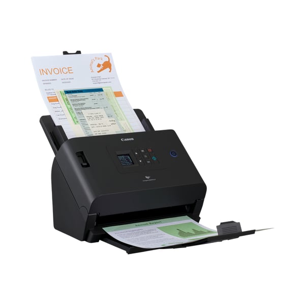 Canon imageFORMULA DR-S250N Arkmatad skanner 600 x 600 DPI A4 Svart