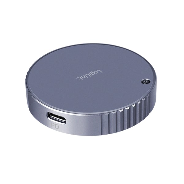 LogiLink UA0438 Hölje för lagringsenheter SSD-inkapsling Grå M.2