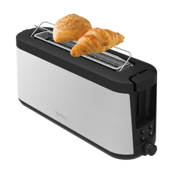 Tefal TL4308 7 2 skive(r) 1000 W Sort, Rustfrit stål