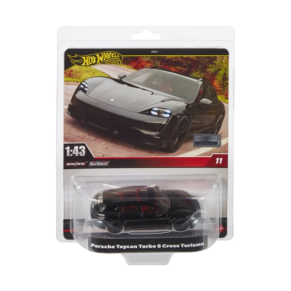 Hot Wheels PREMIUM 1:43RD Porsche Taycan Turbo S Cross Turismo Vehicle