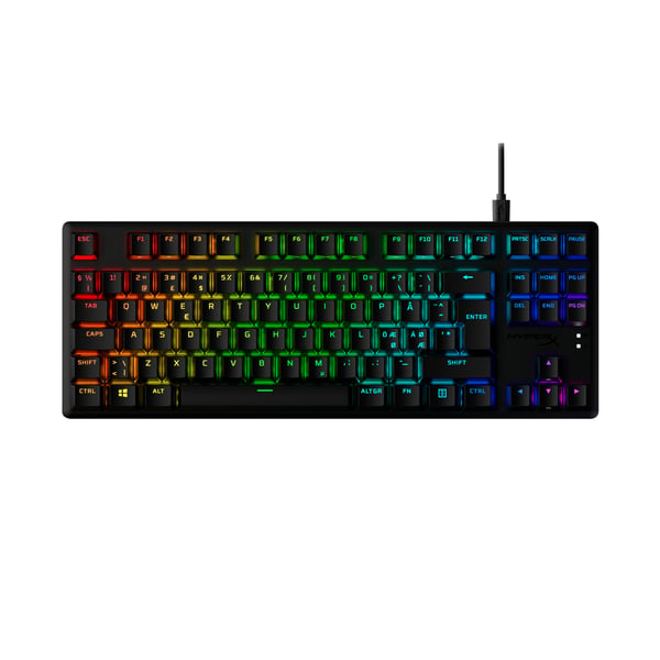 HyperX Alloy Origins Core PBT HX Aqua – mekaaninen pelinäppäimistö