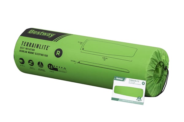 Bestway 69620 / 25 makuualusta 510 mm 1830 mm Vihreä