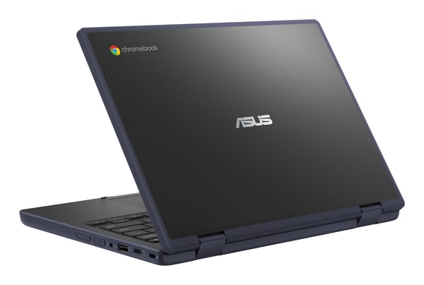ASUS Chromebook CR11 Flip CR1104FTA-NS0379 Intel® N N150 29,5 cm (11.6") Berøringsskærm HD 4 GB LPDDR5-SDRAM 64 GB eMMC Wi-Fi 6 (802.11ax) ChromeOS Grå QWERTY Spansk