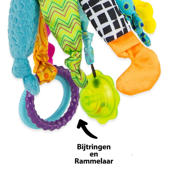 Lamaze Captain Calamari vauvan roikkuva lelu