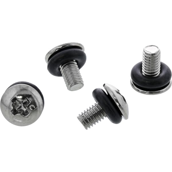 InLine 77784M monteringssæt Metal, Gummi