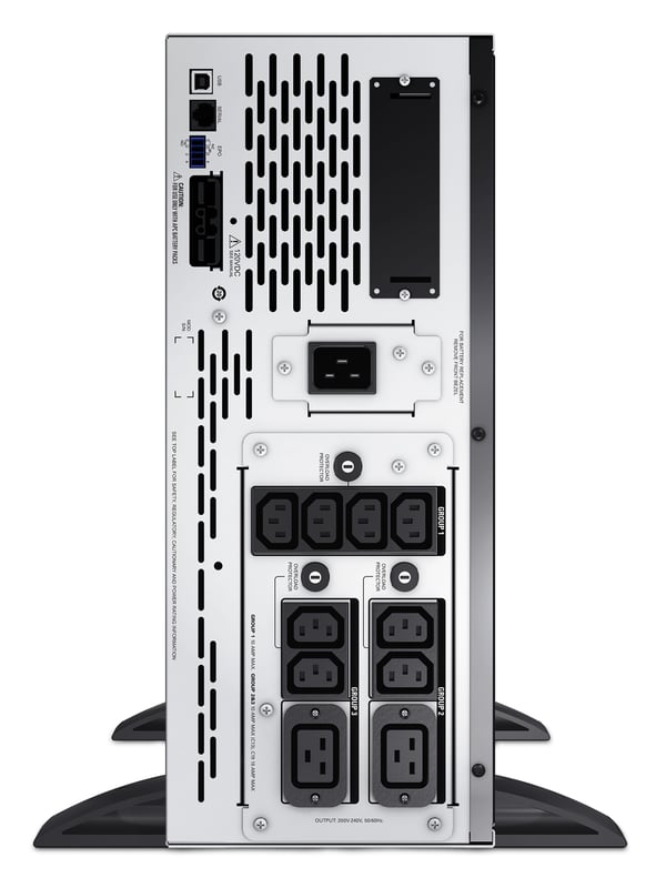 APC Smart-UPS UPS-enhed Interaktivt indgangsstik 2,2 kVA 1980 W 10 AC stikkontakt(er)