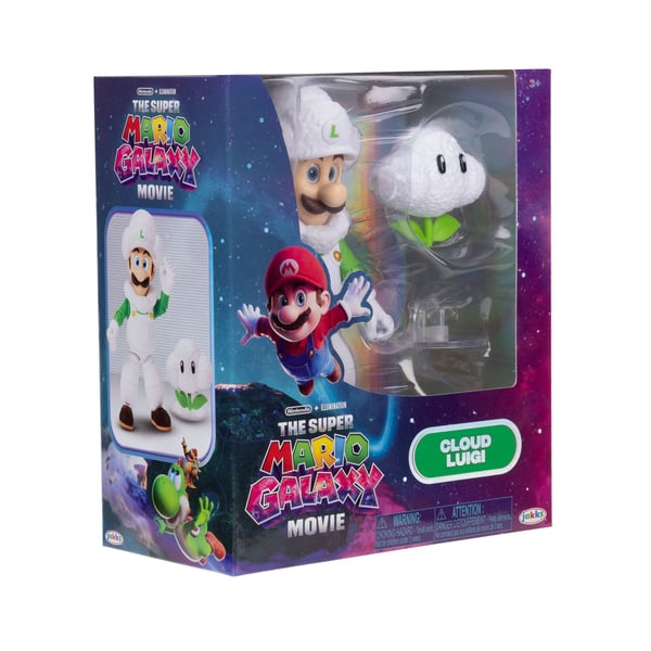 Super Mario The Galaxy Movie Cloud Luigi