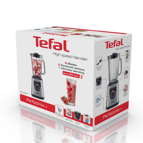 Tefal BL811D 1,5 L Pöydällä pidettävä tehosekoitin 1200 W Harmaa