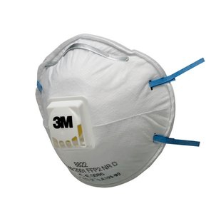 3M 8822 pölysuojain 1 kpl Kuppi FFP2